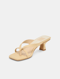 Brevel Heel, Natural Raffia
