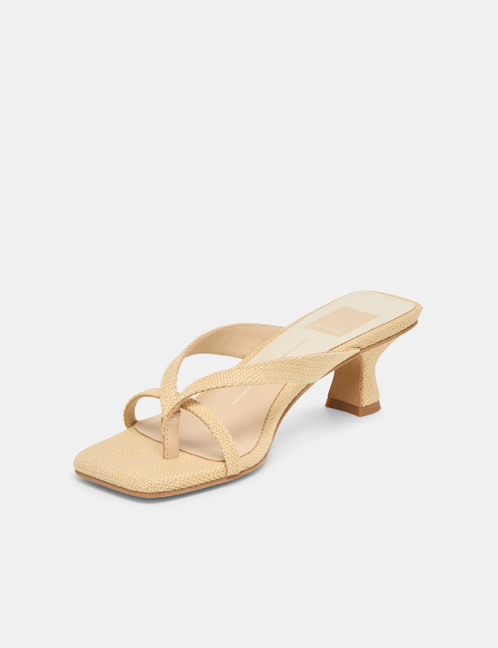 Brevel Heel, Natural Raffia