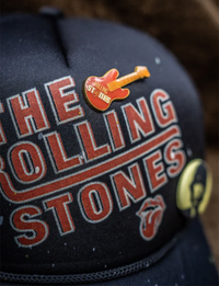 Rolling Stones Lucky In Love Hat, Black