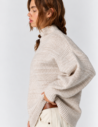 Beaumont Tunic, Feather Grey Melange