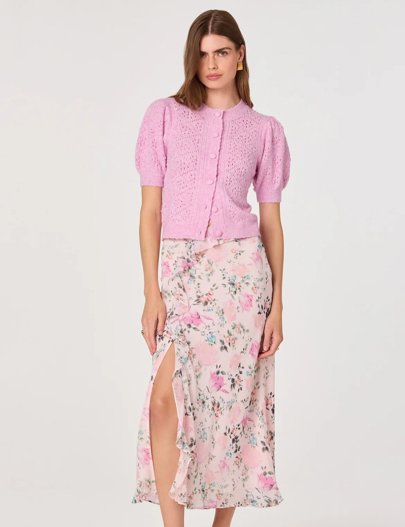Kaydence Cardigan, Pink