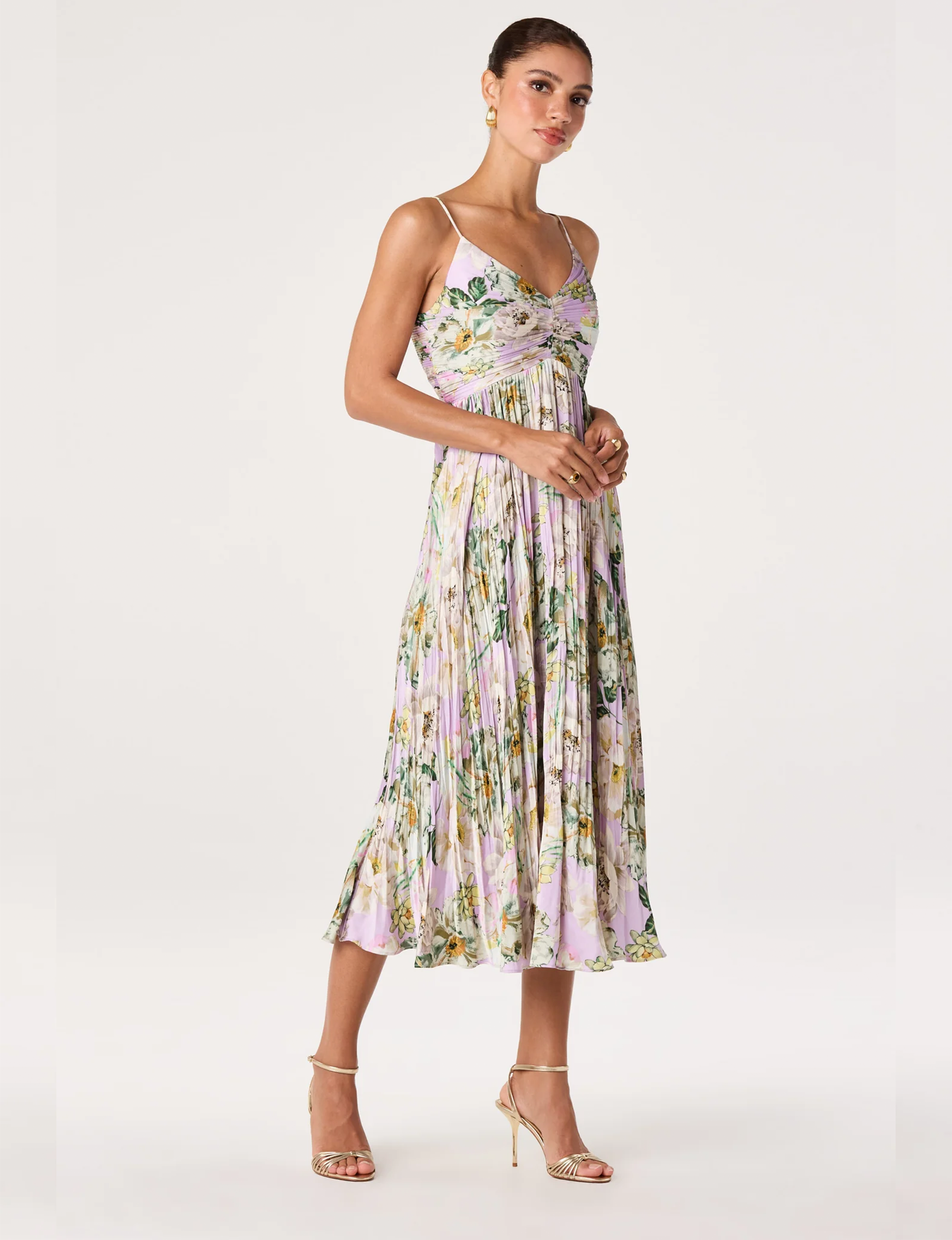 Maeve Dress, Lavender/Multi