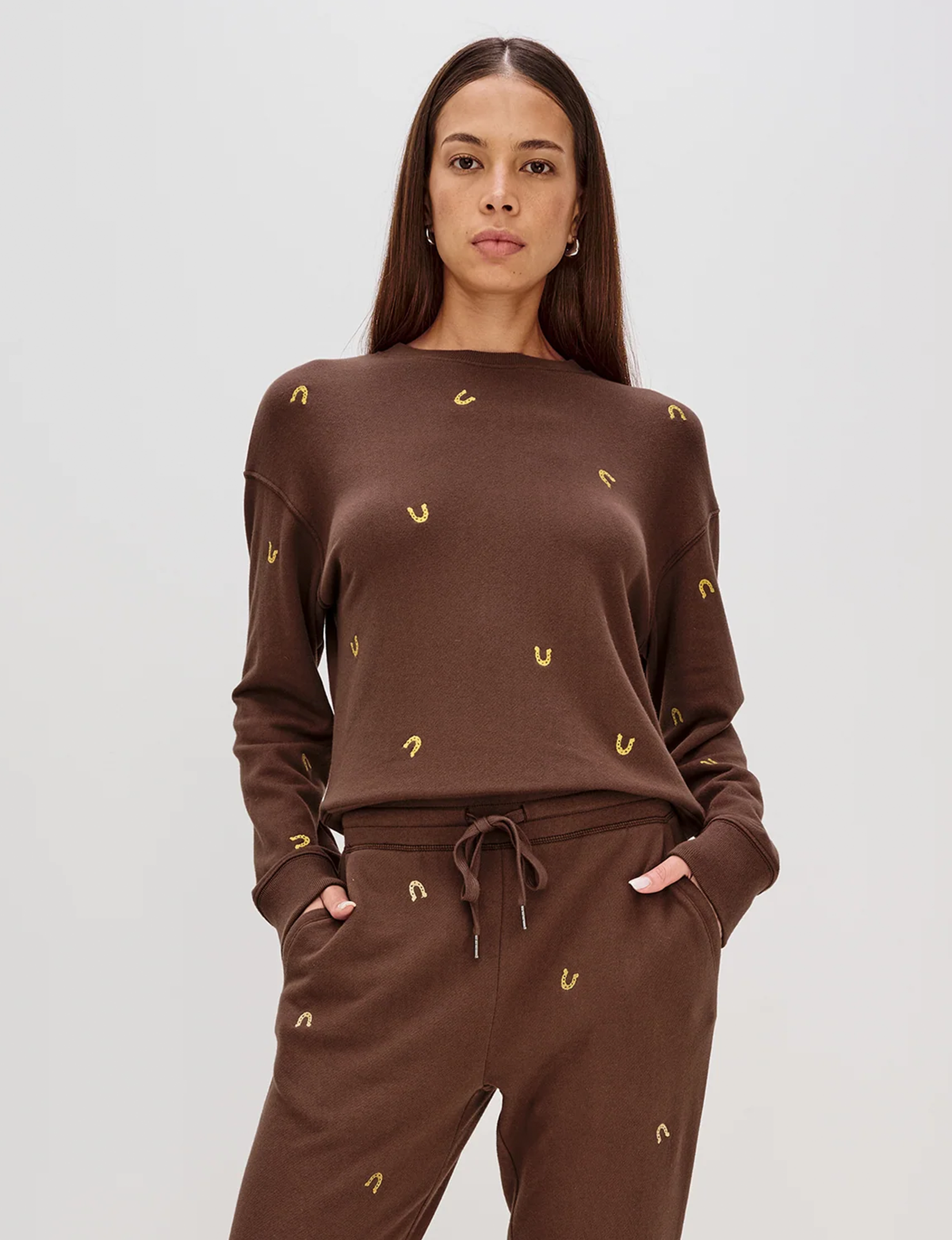 Ramona Sweatshirt, Horseshoes