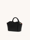 Paul Mini Handbag, Black/Brushed Gold