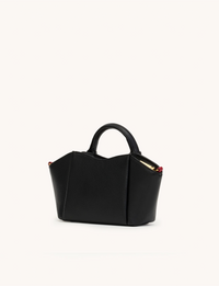 Paul Mini Handbag, Black/Brushed Gold