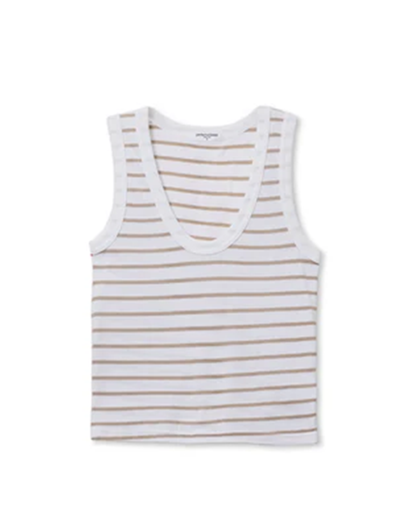 Khara Tank, Driftwood/White Stripe
