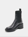 Hilora H2O Boot, Black Leather