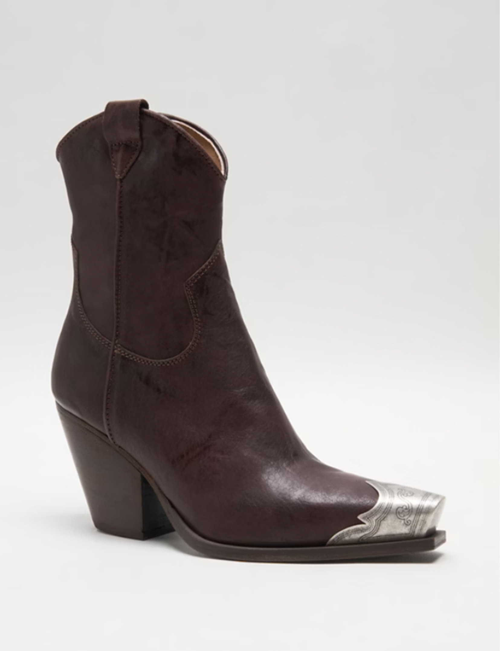 Brayden Western Boot, Hot Fudge