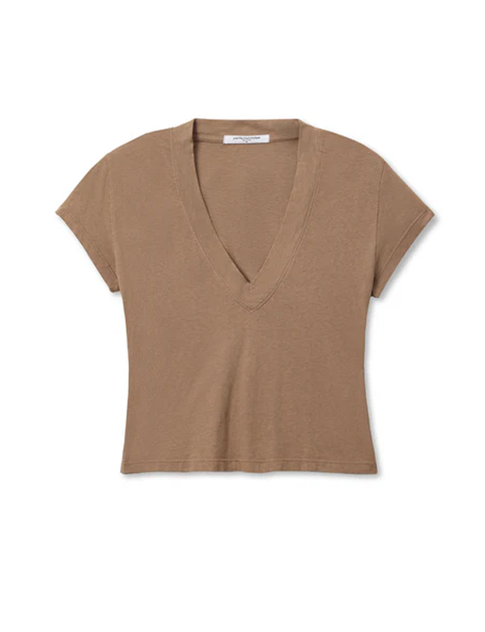 Alanis Recycled V-Neck, Mocha