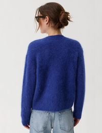 Kit V-Neck Pullover Sweater, Sapphire
