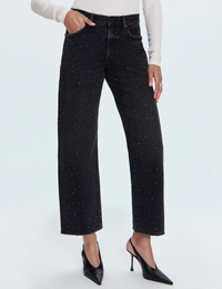 Lexi Relaxed Straight Jeans, Silver Screen