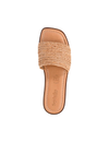 Palms Perfection Woven Slide, Tan