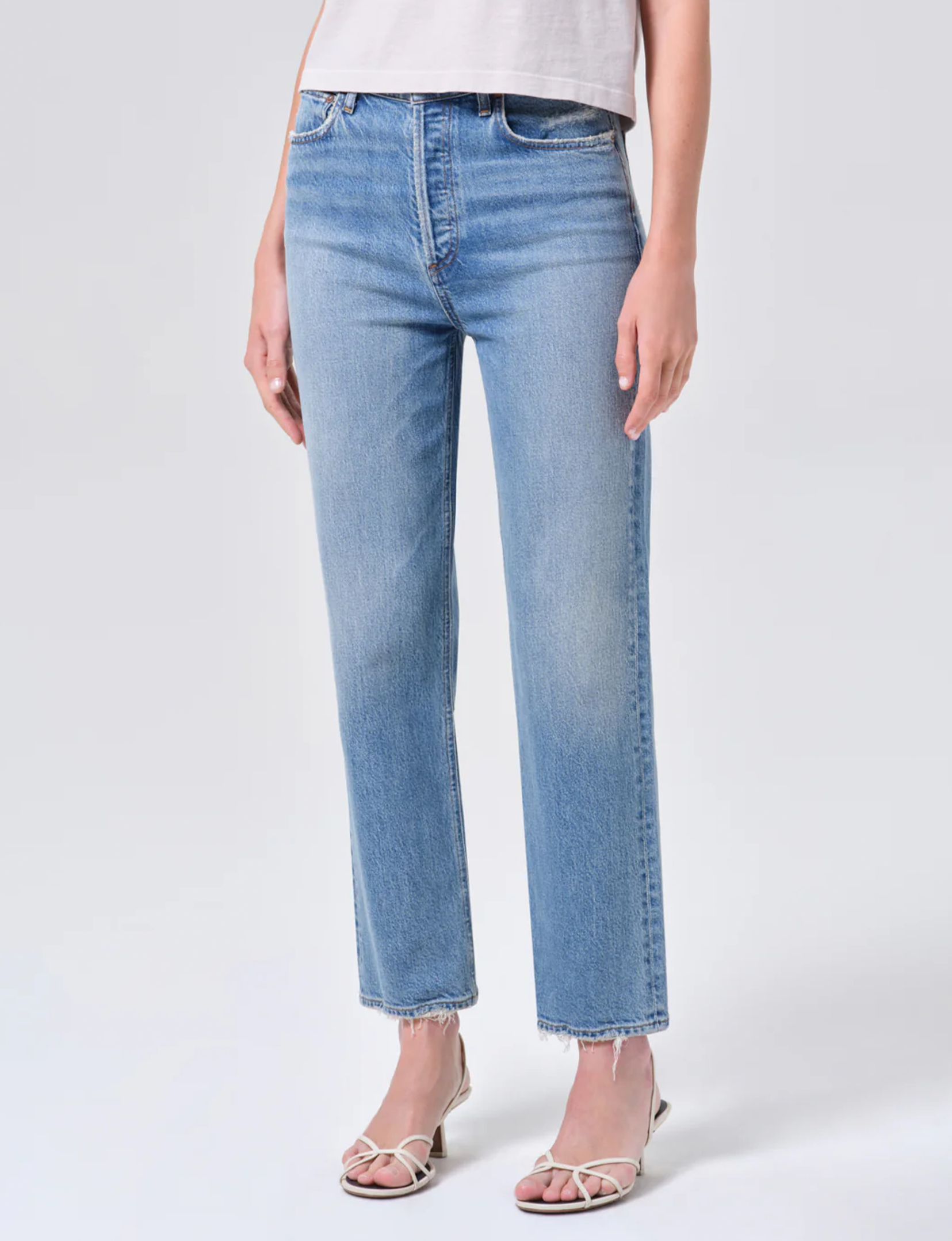 90's Pinch Waist Crop,