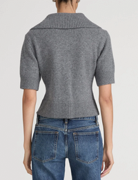 The Doll Cardi, Charcoal Heather