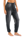 5 Stripe Women's Sweatpants, Faded Smoke