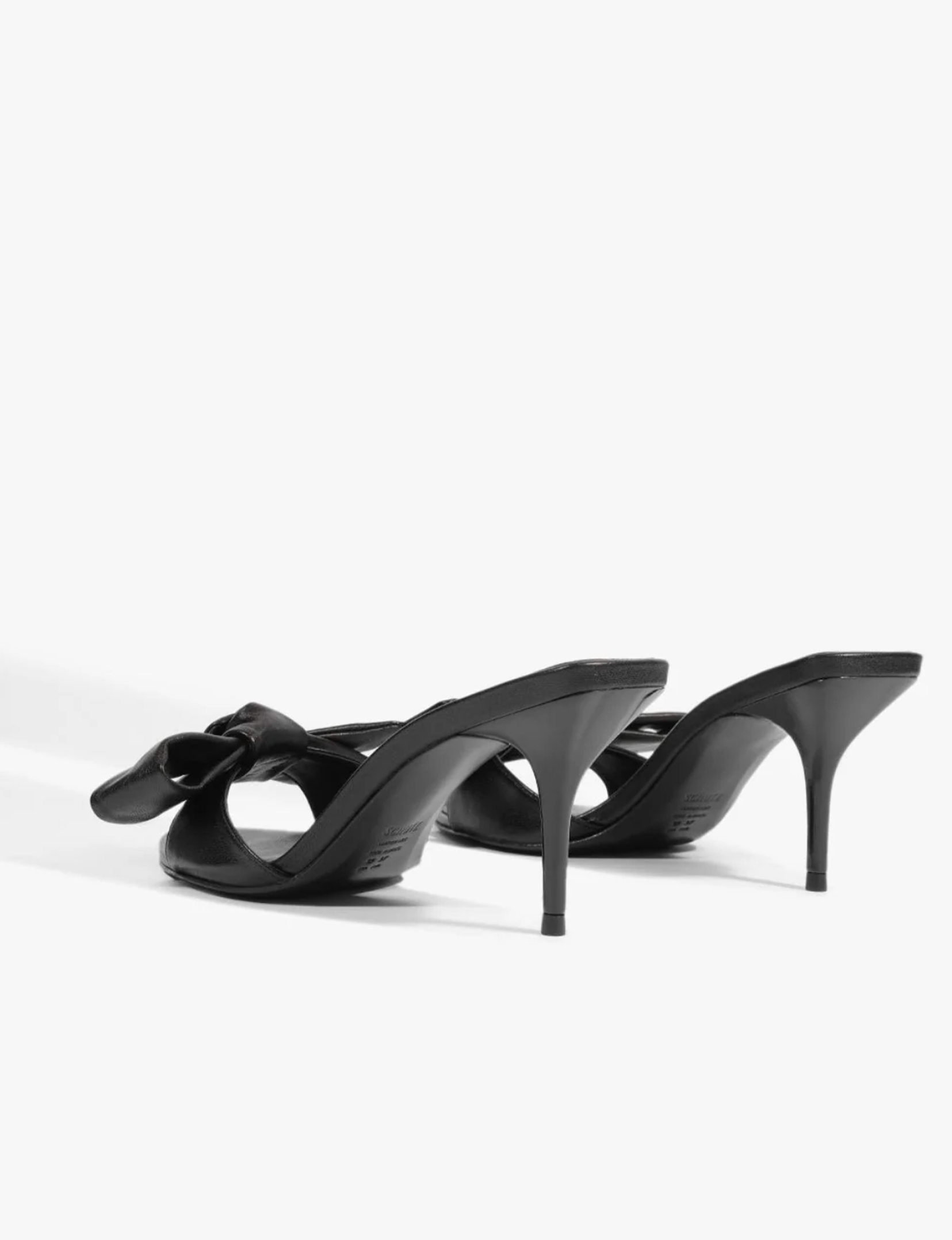 Elodie Bow Heel, Black
