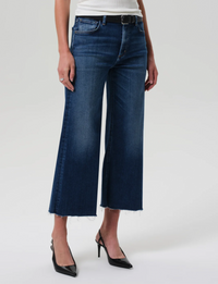 Lyra Cropped Wide Leg, Augusta