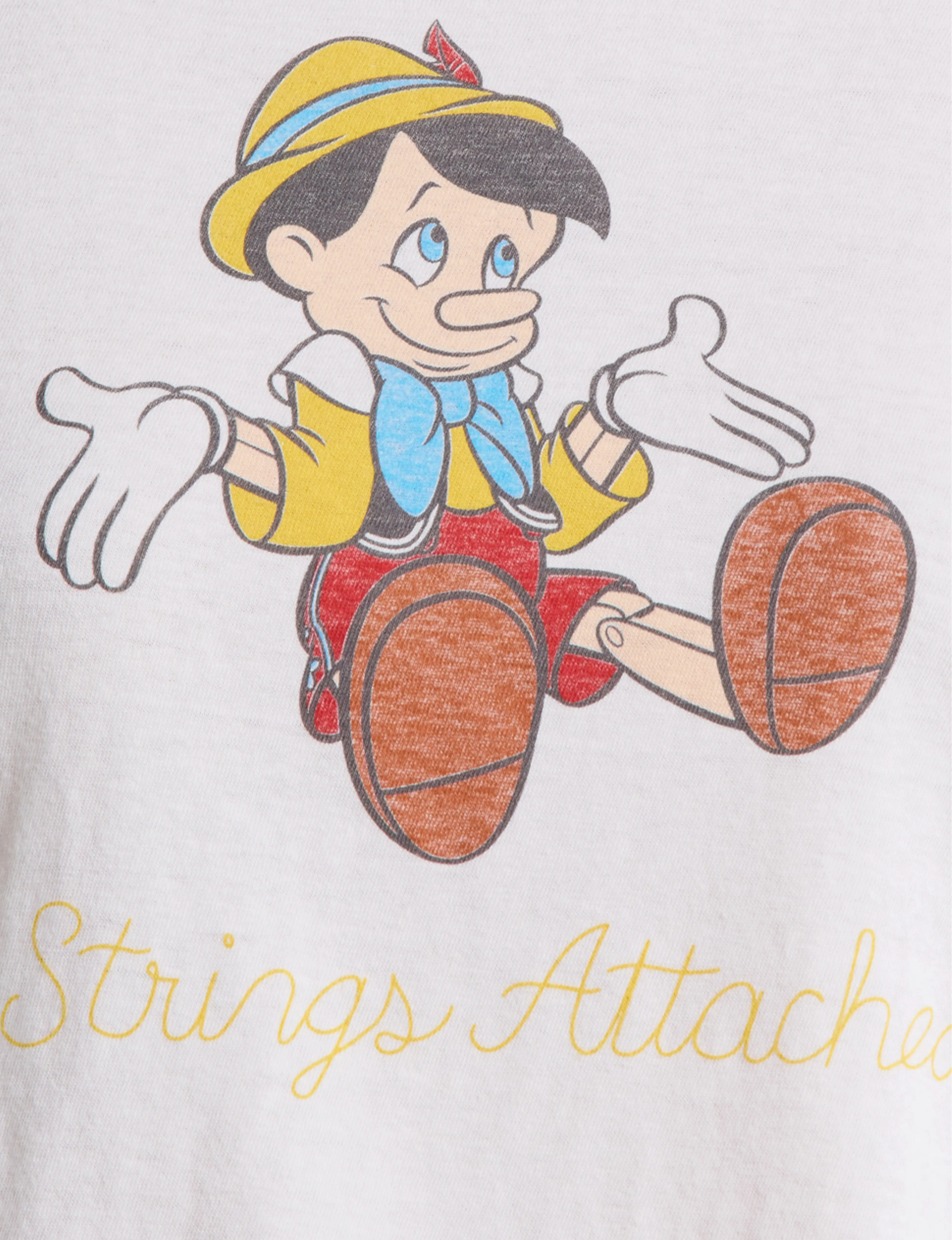 Classic Pinnocchio Tee, Vintage White
