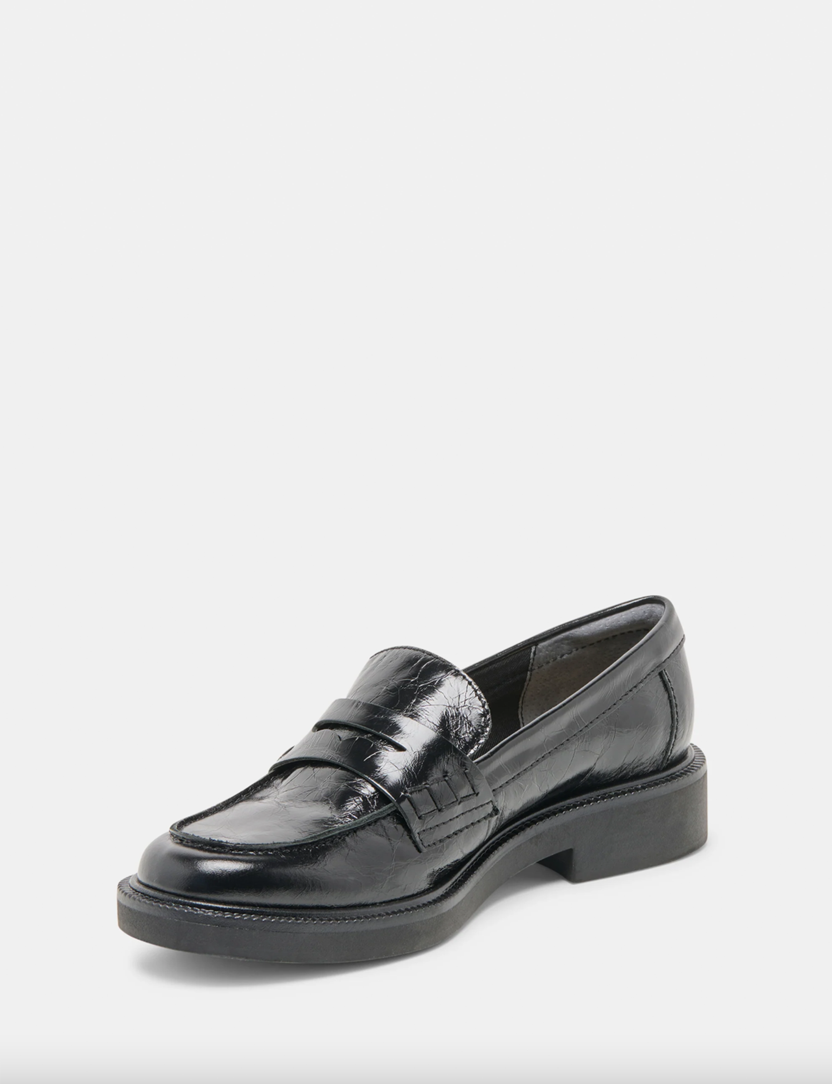 Tiggy Loafers, Midnight Crinkle