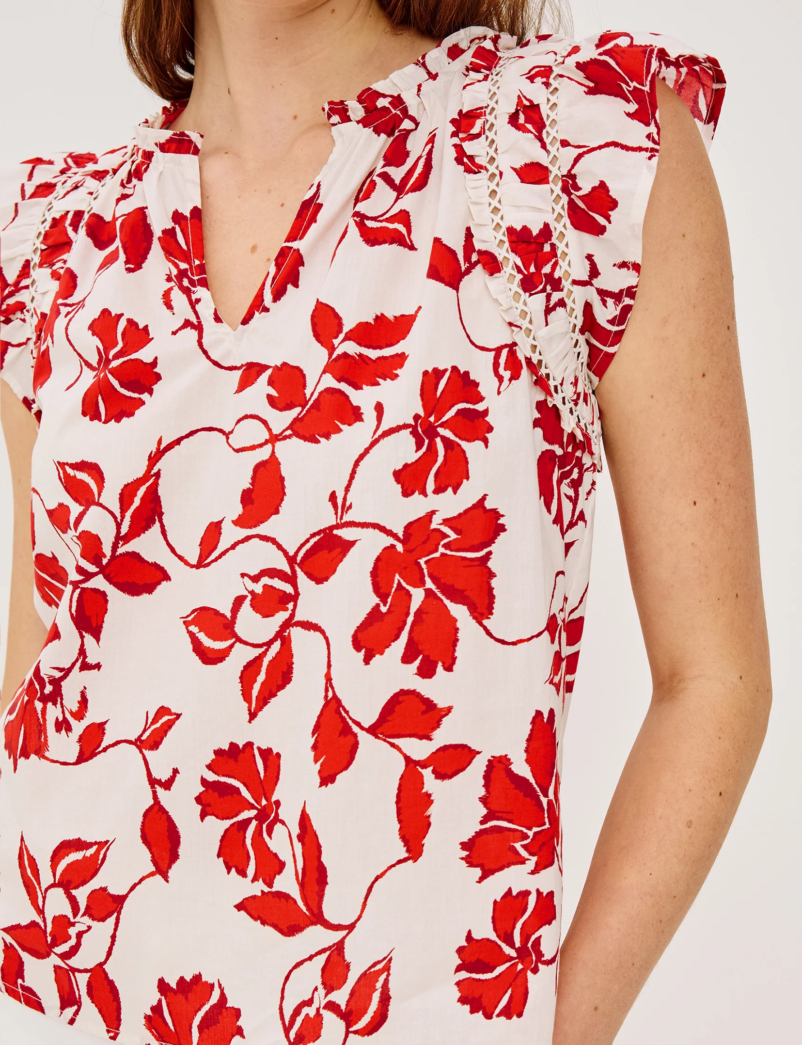 Allea Top, Red Jasmine