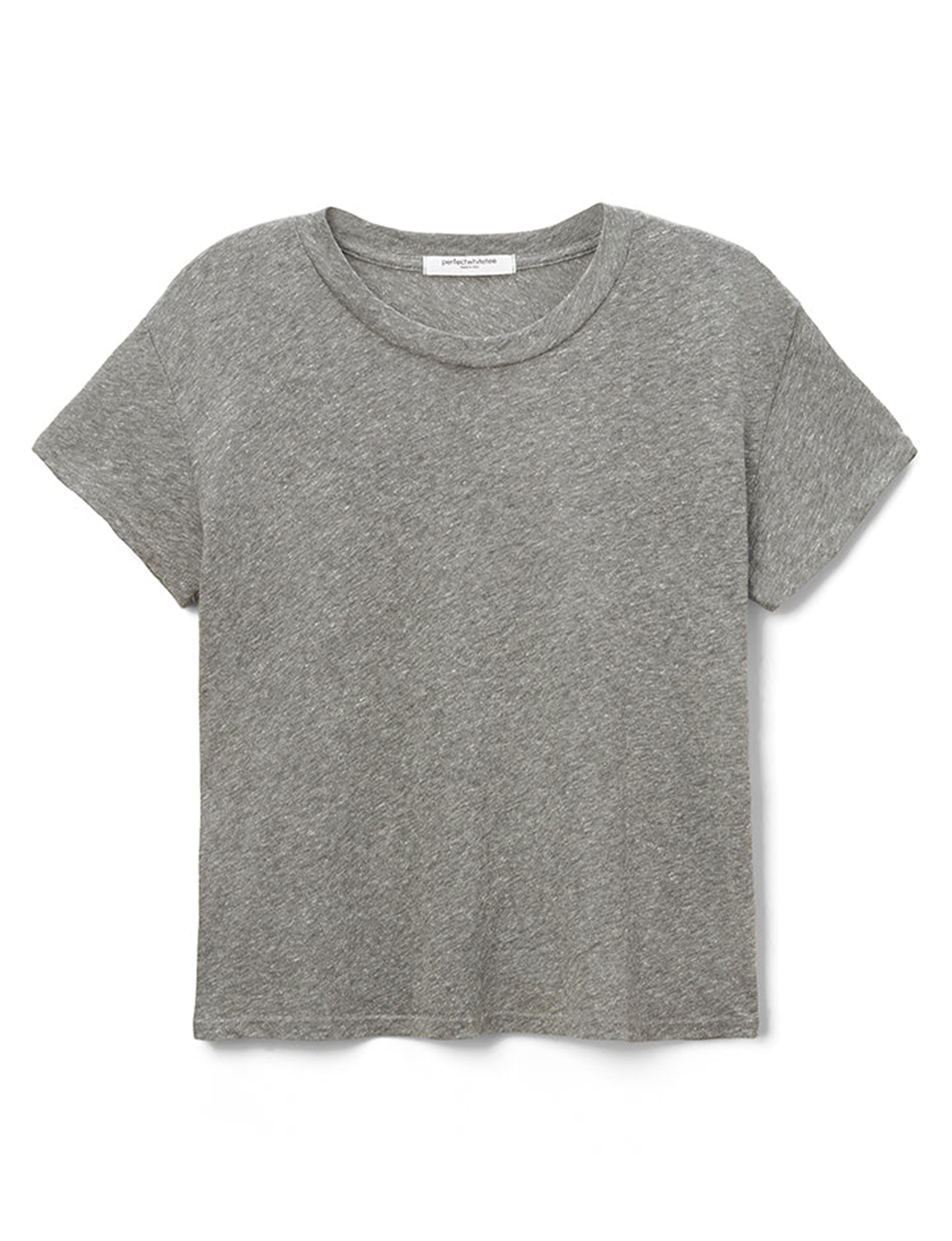 Harley Boxy Crew Tee, Heather Grey