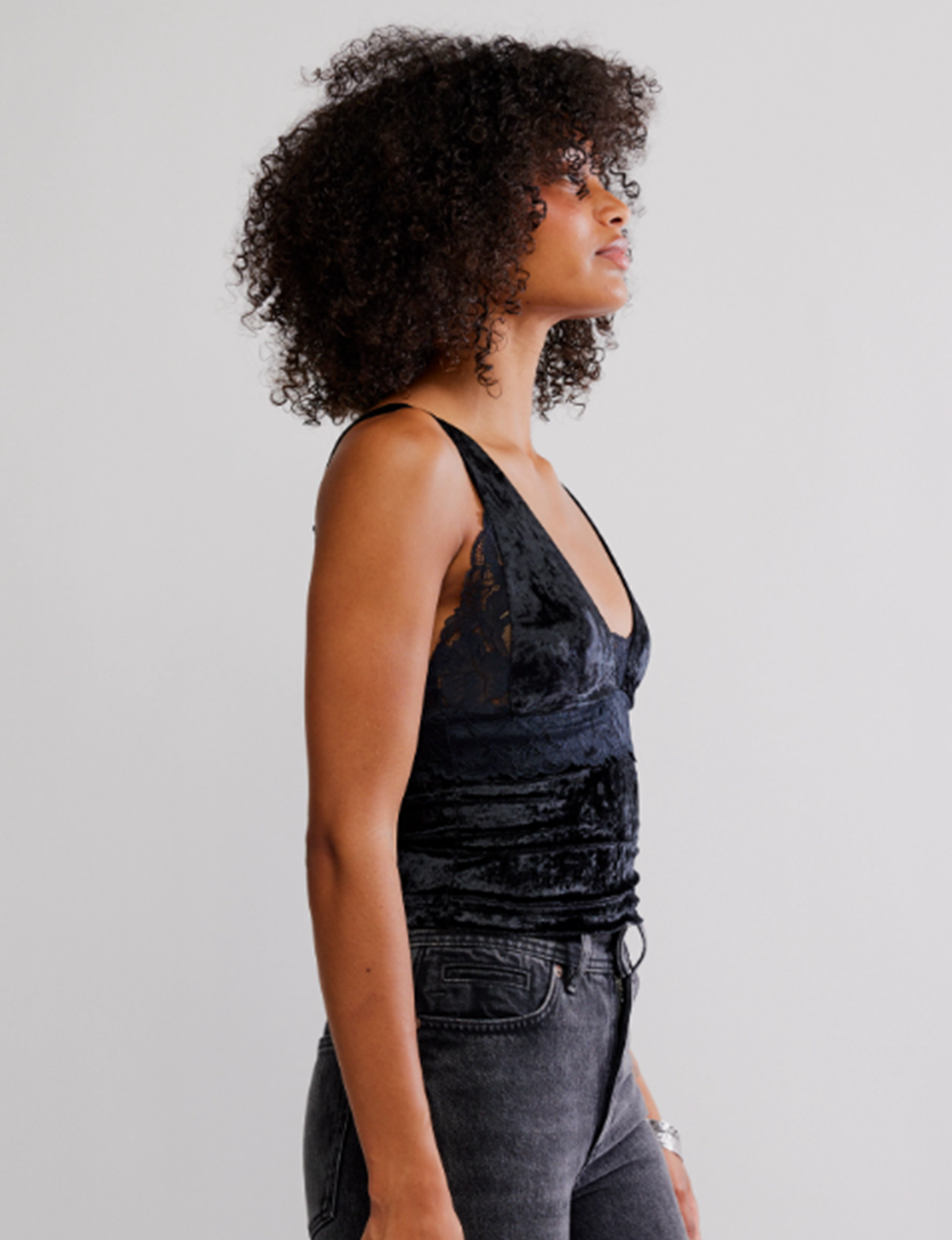 Bed of Roses Cami, Black