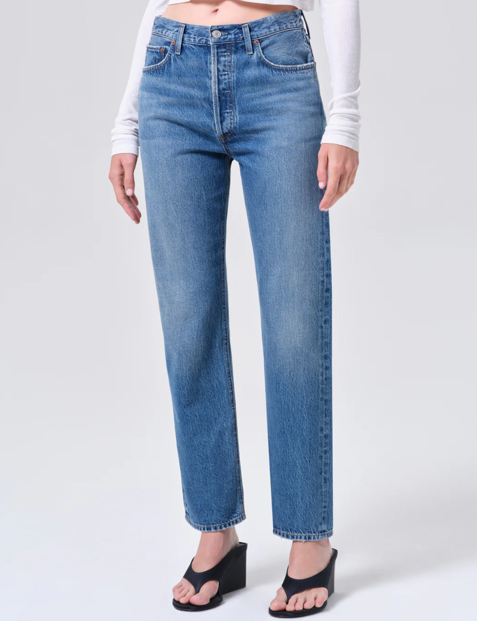90's Pinch Waist Straight Leg, Circulate