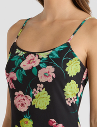 Giselly Dress, Black/Ditsy Floral