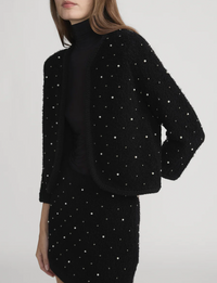 Embellished Jacket, Black