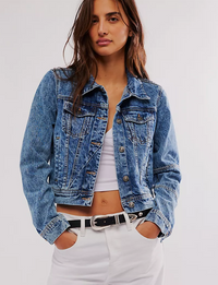 Rumors Denim Jacket, Light Indigo