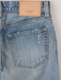 Low Rise Albany Straight, Light Blue
