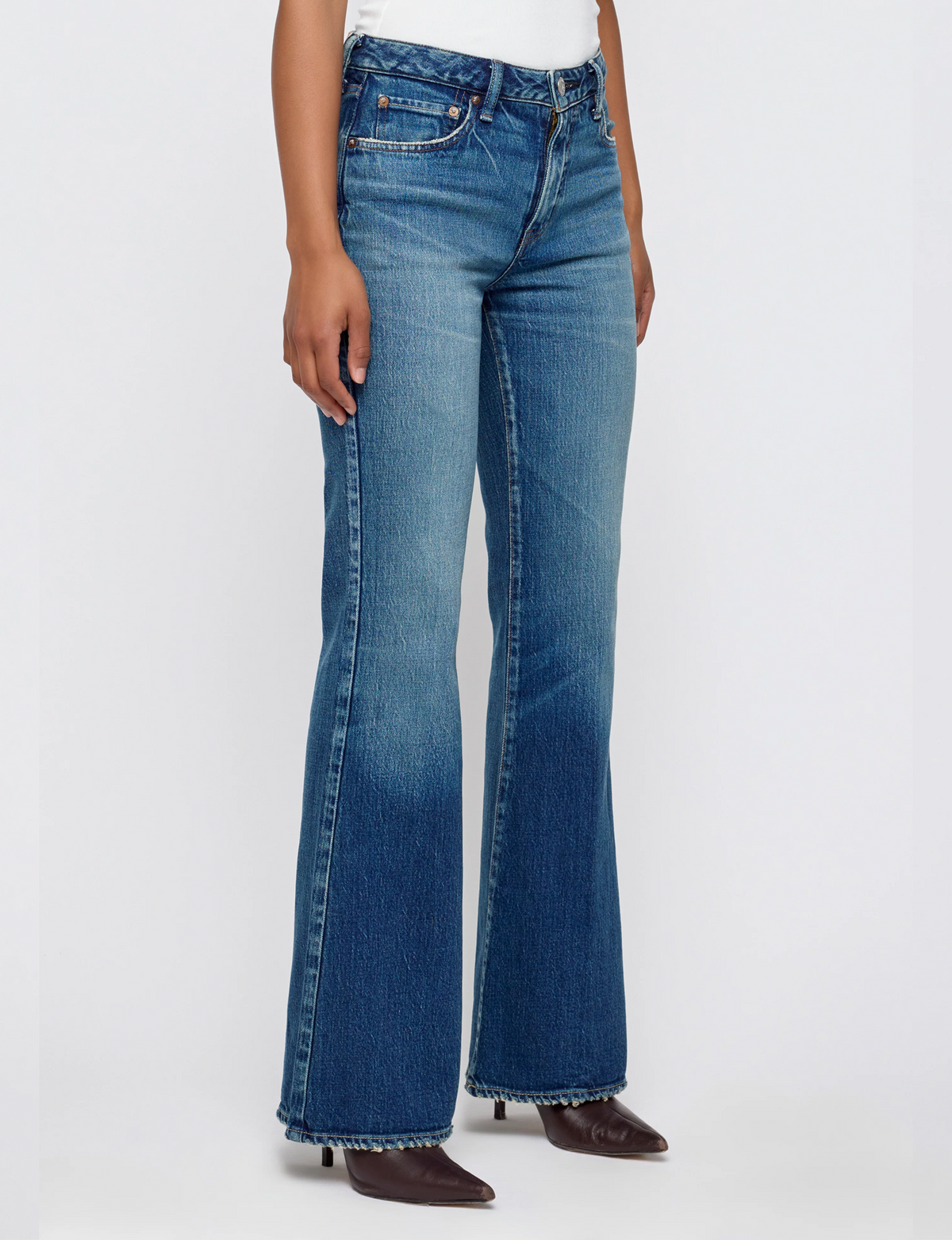 Attleboro 70's Flare, Dark Blue