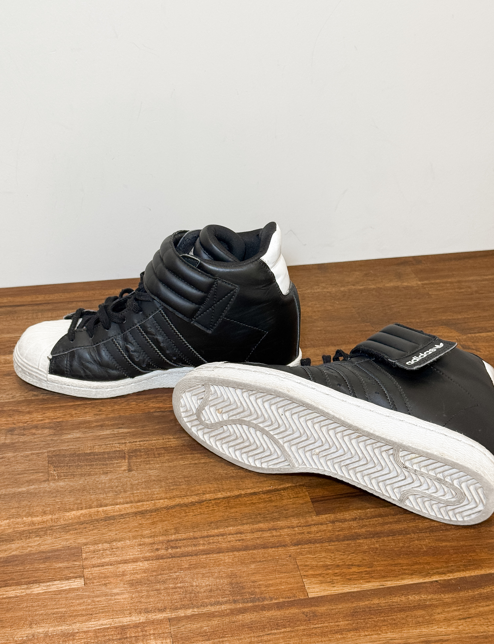 Adidas Wedge Sneaker, Black