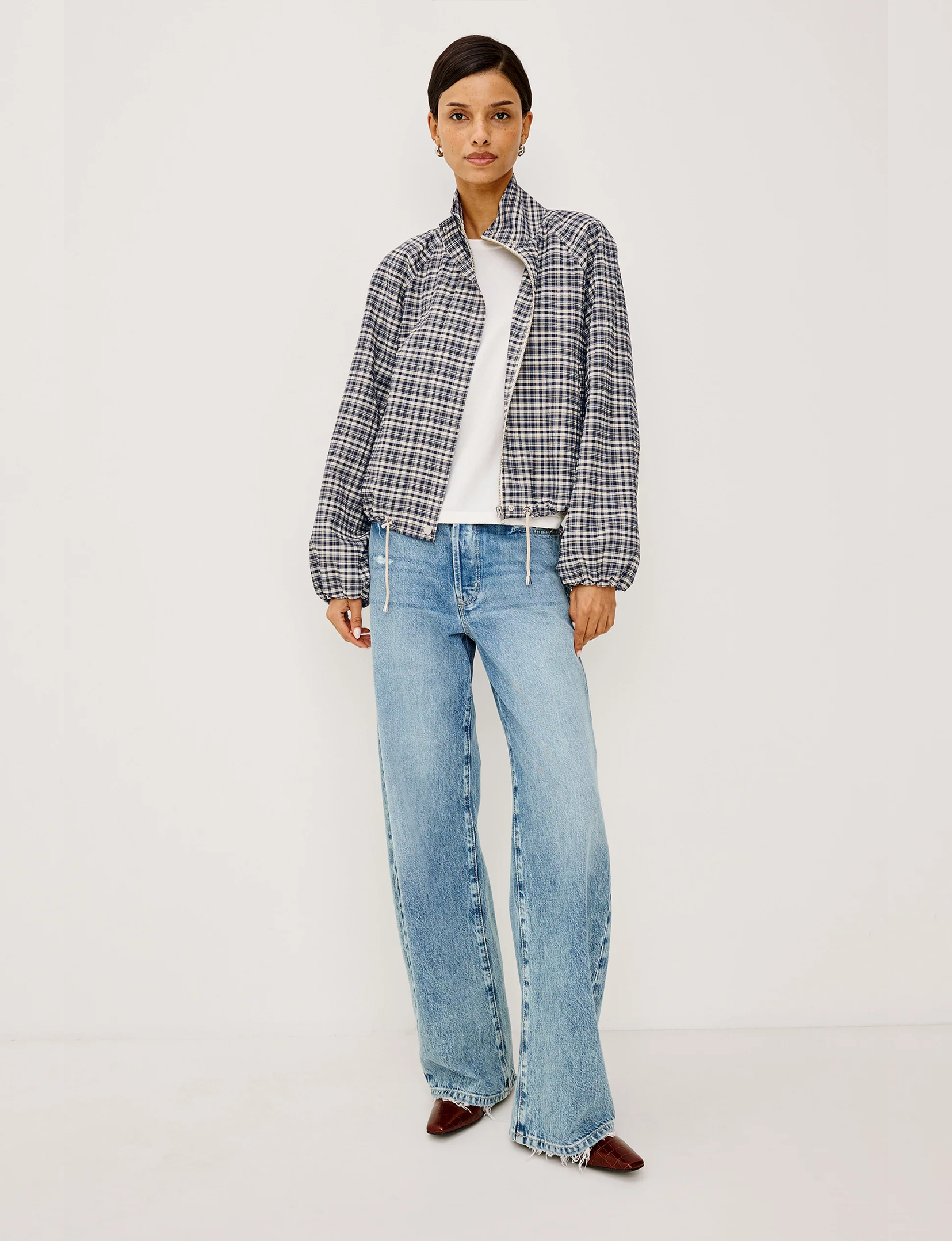 Blake Jacket, Mini Check