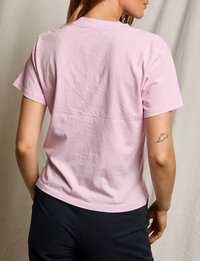 Hendrix V Neck Tee, Sugar Pink