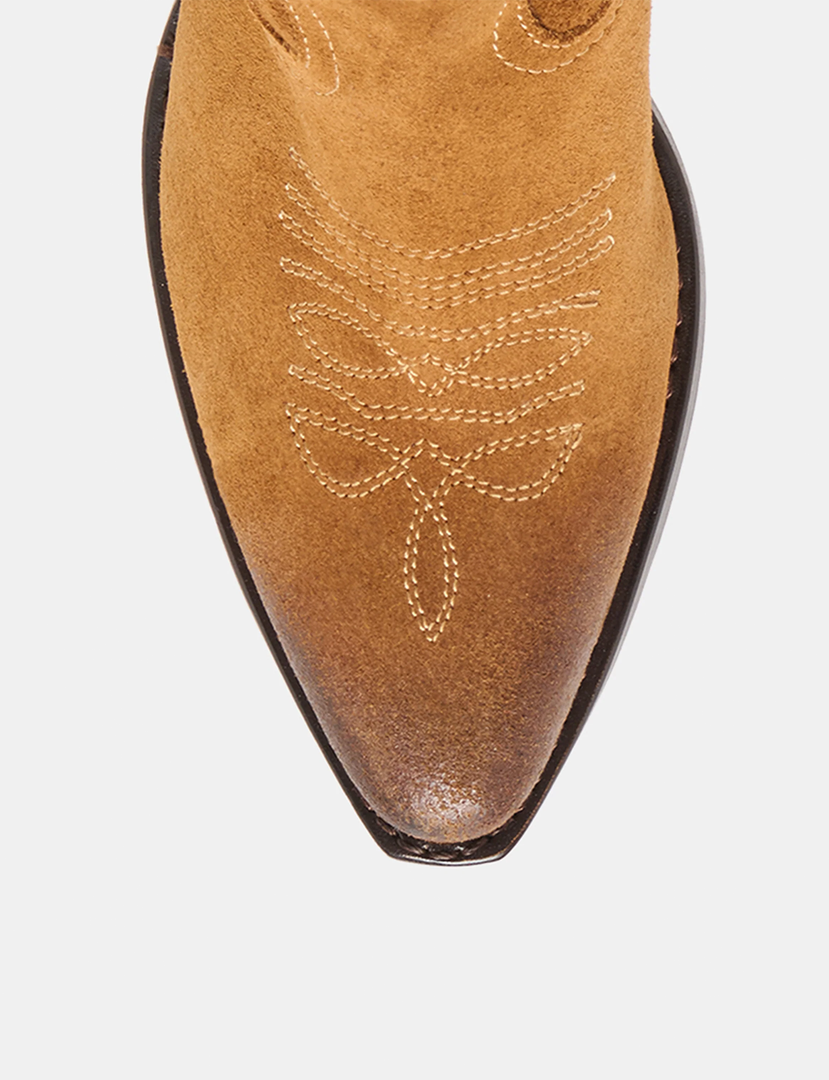 Klyde Boots, Cognac Suede