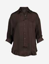 Adelena Blouse, Chocolate