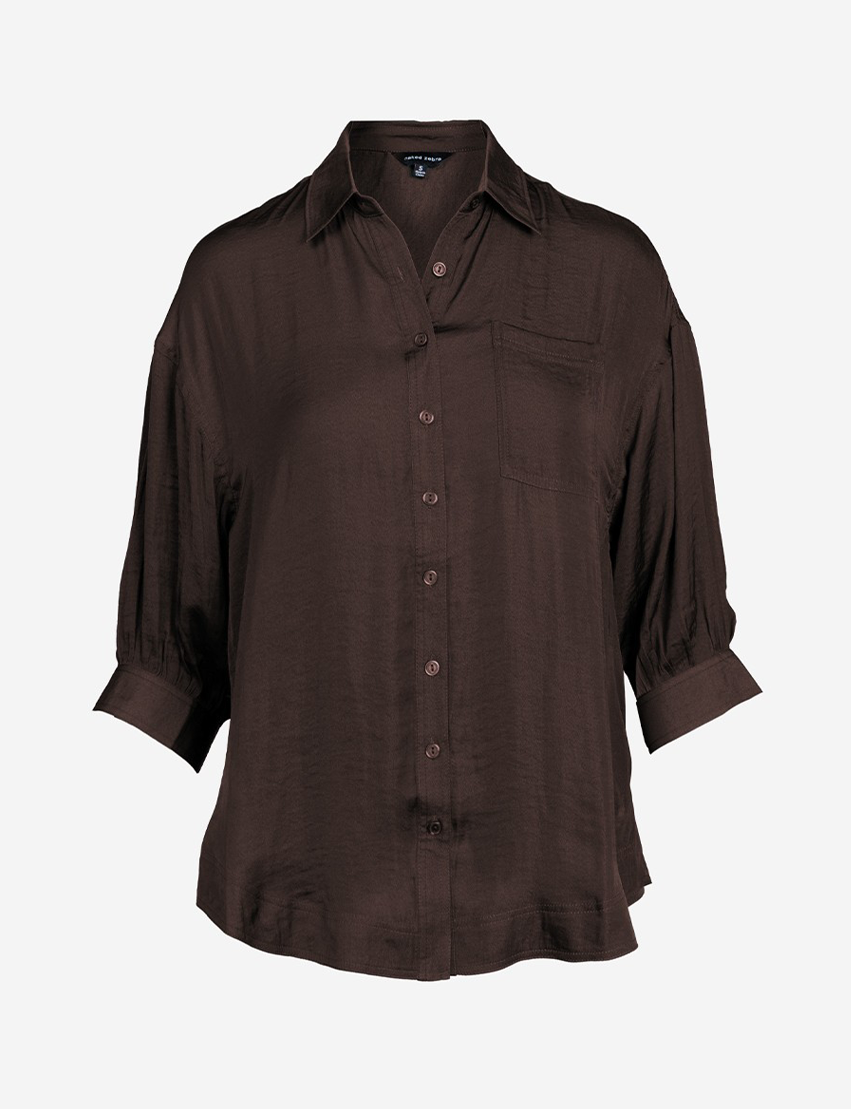 Adelena Blouse, Chocolate