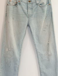 NSF Distressed Slim Leg, Faded Railroad