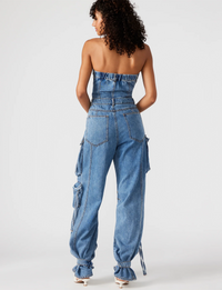 Duo Jumpsuit, Blue Denim