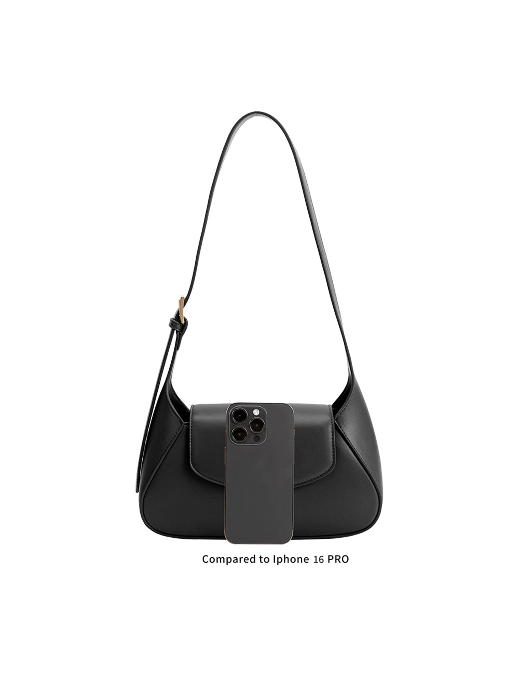 Melody Shoulder Bag, Black