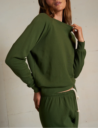 Alexi French Terry Sweatshirt, Fern Green