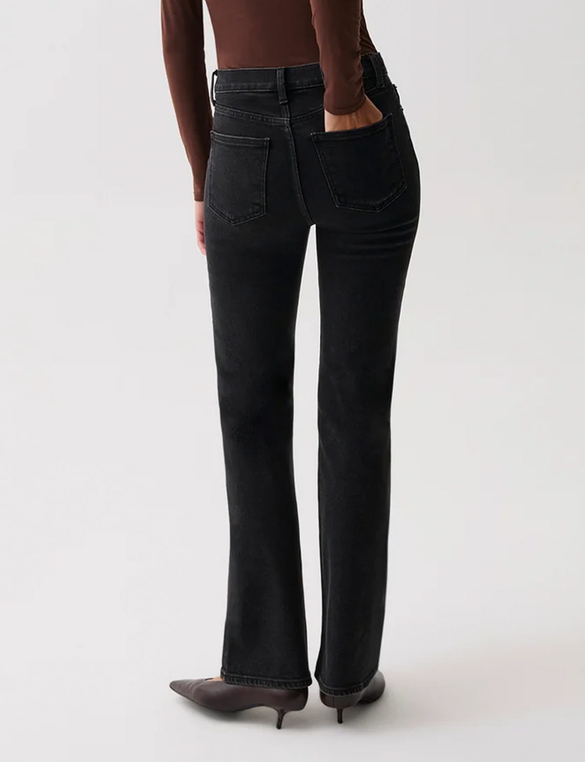 Evie High Rise Slim Boot, Jetset