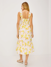 Rafaella Dress, Tossed Daffodils