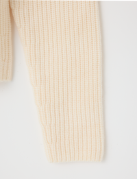 V Neck Cardigan, Ivory