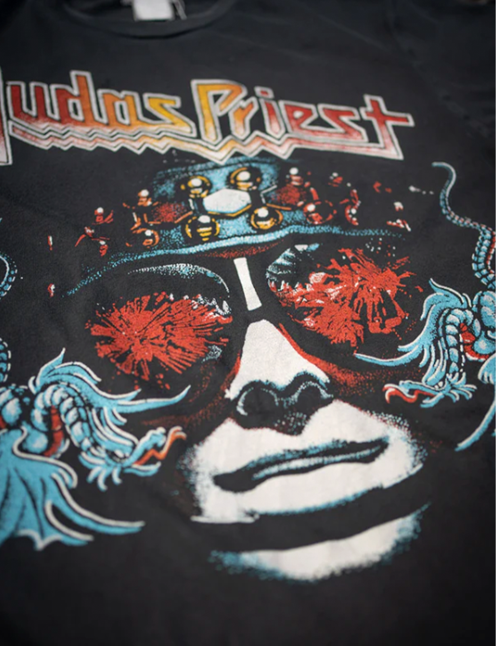 Judas Priest World Tour Crew Tee, Coal