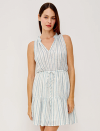 Albany Dress, Windward Stripe