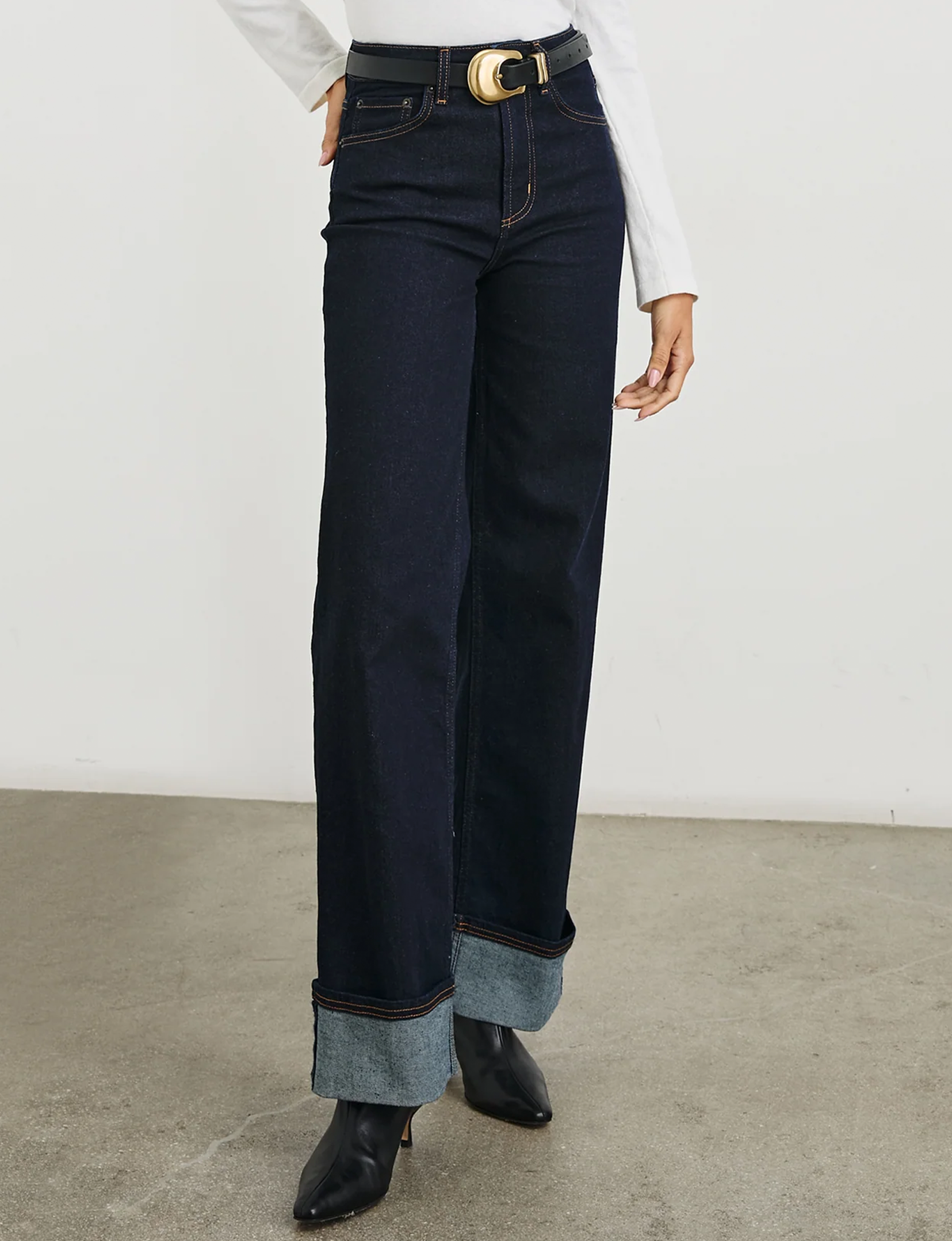 Rodeo Belt, Black/Gold