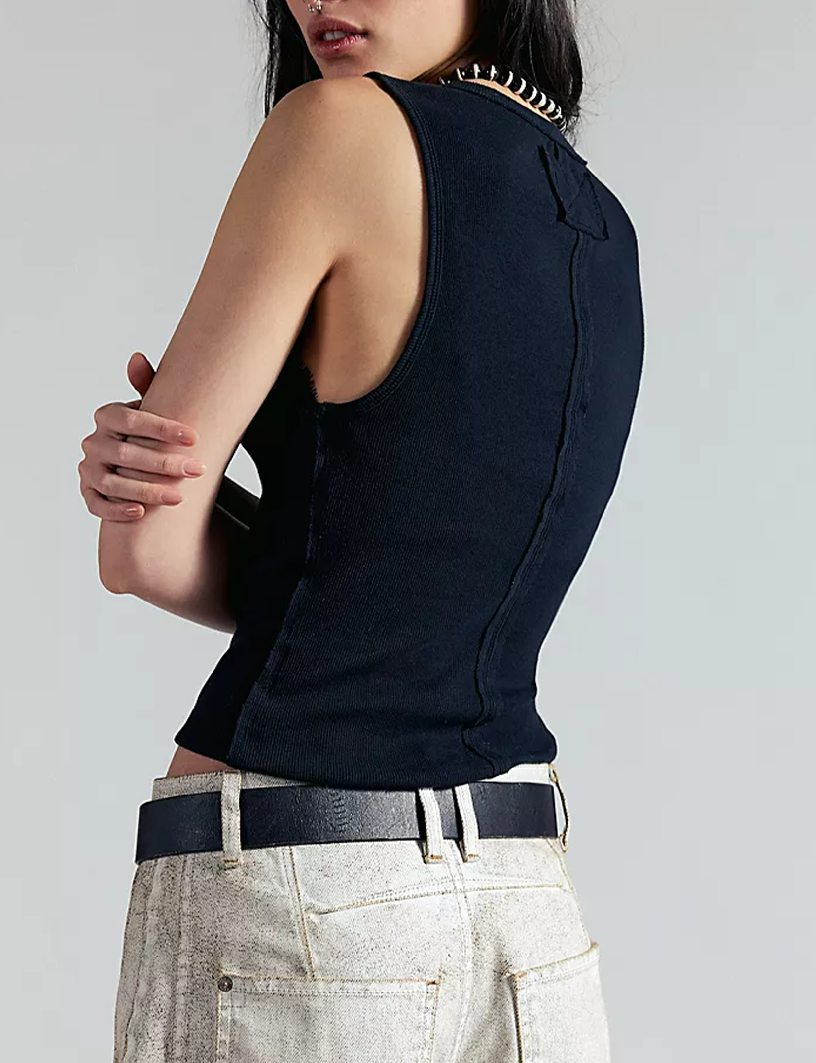 Jamie Henley Tank, Black