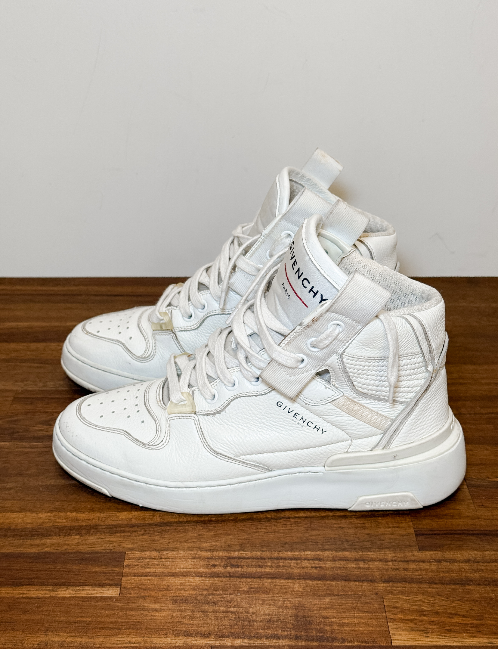 Givenchy High Top Sneakers, White